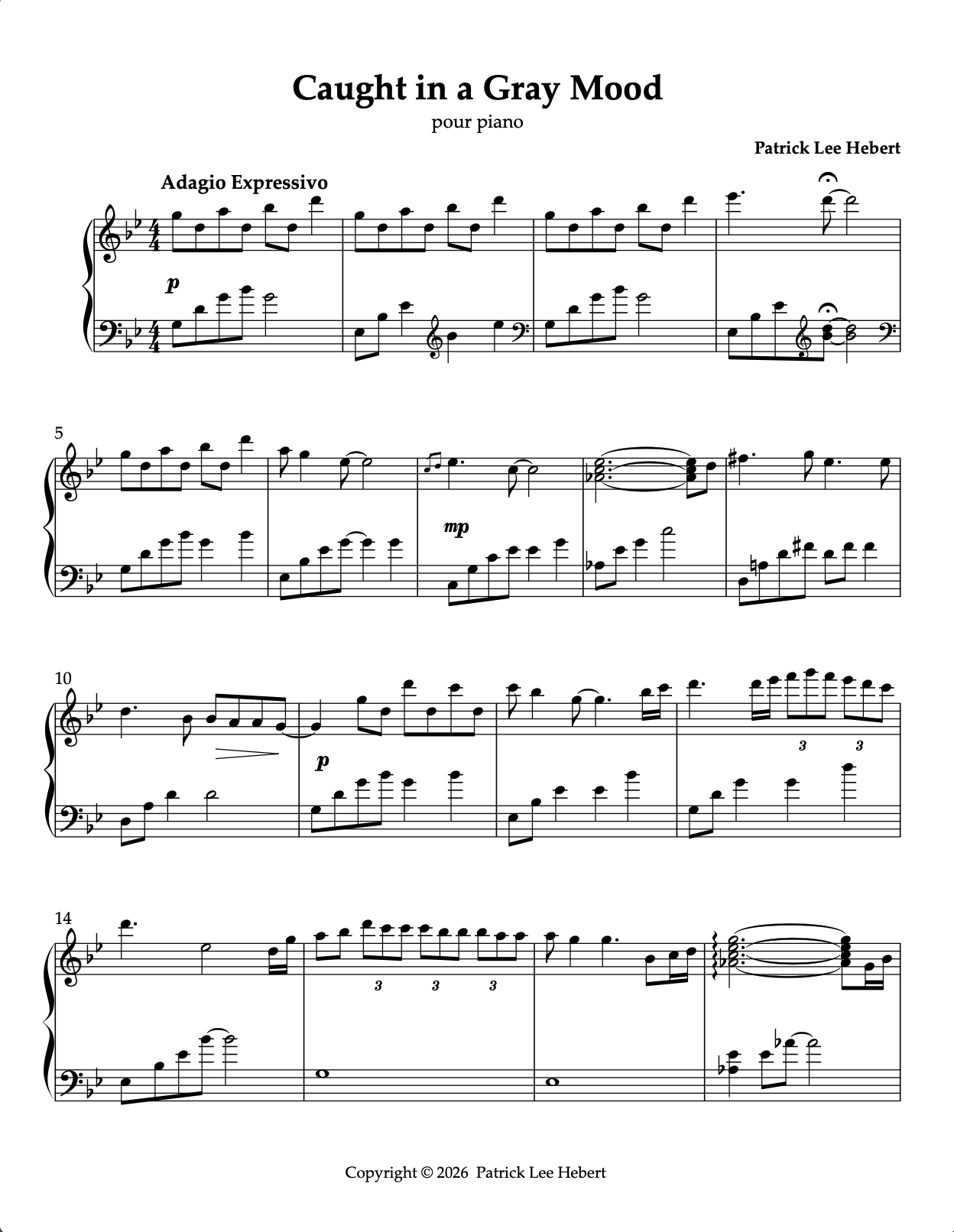 Preview of Caught in a Gray Mood