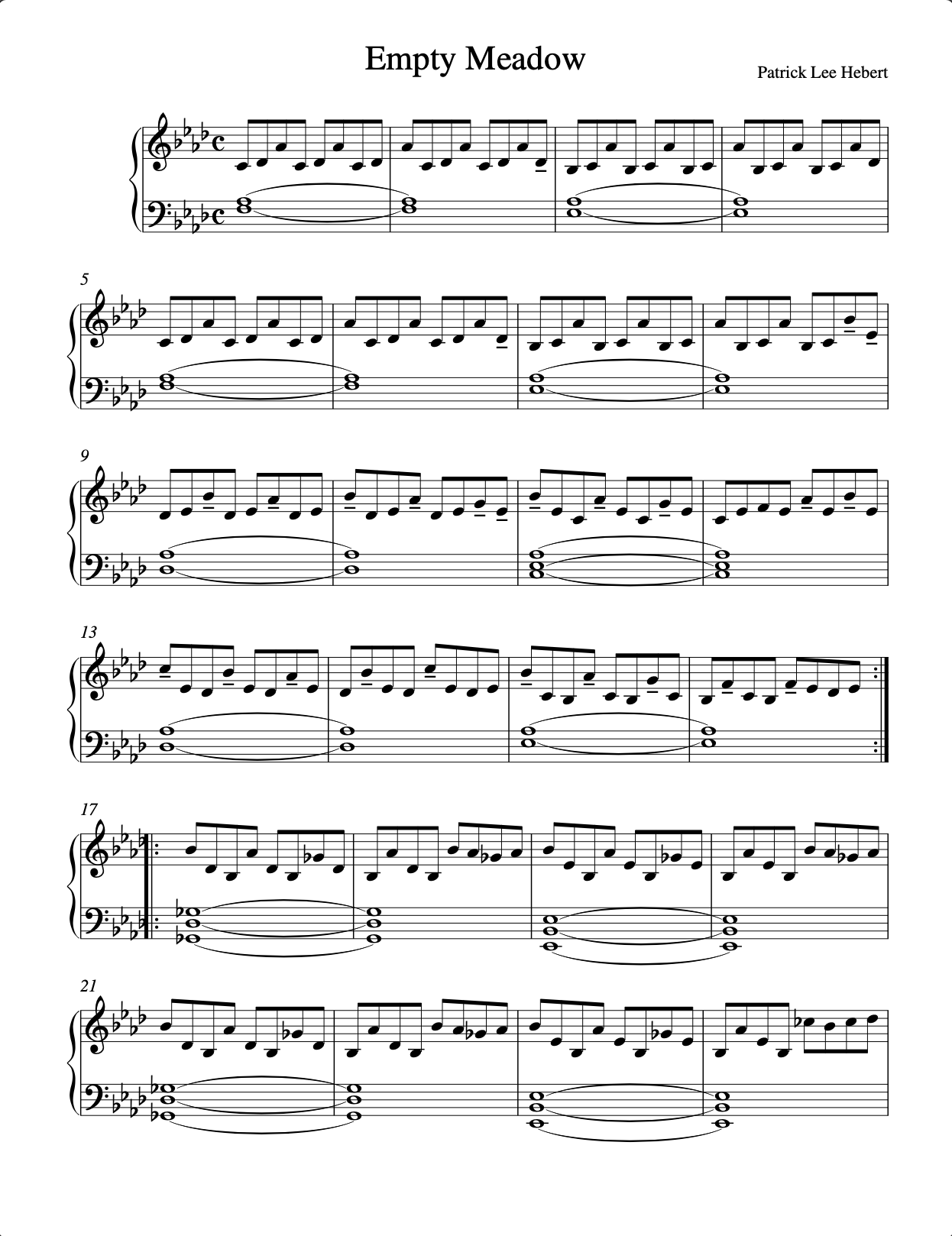 Preview of Empty Meadow