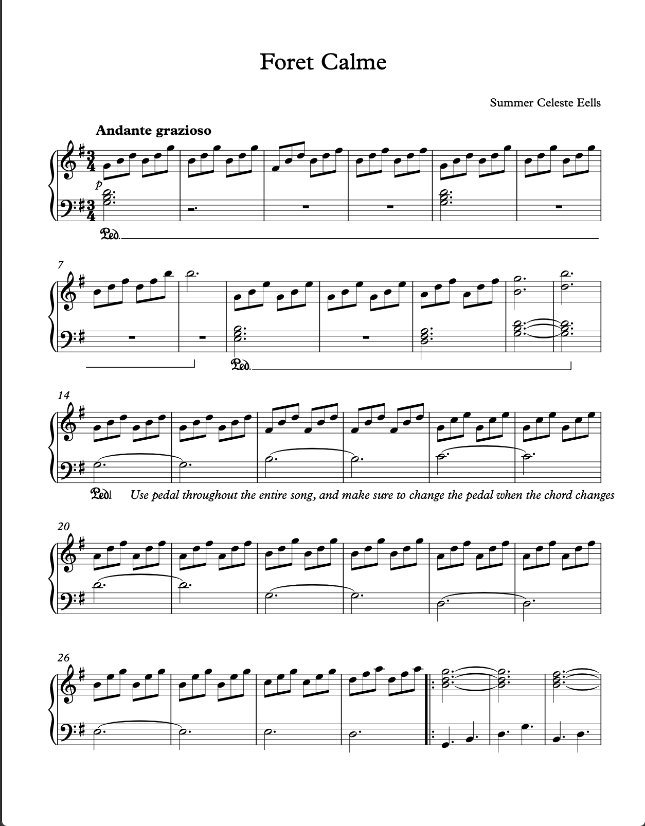 Preview of Forêt Calme