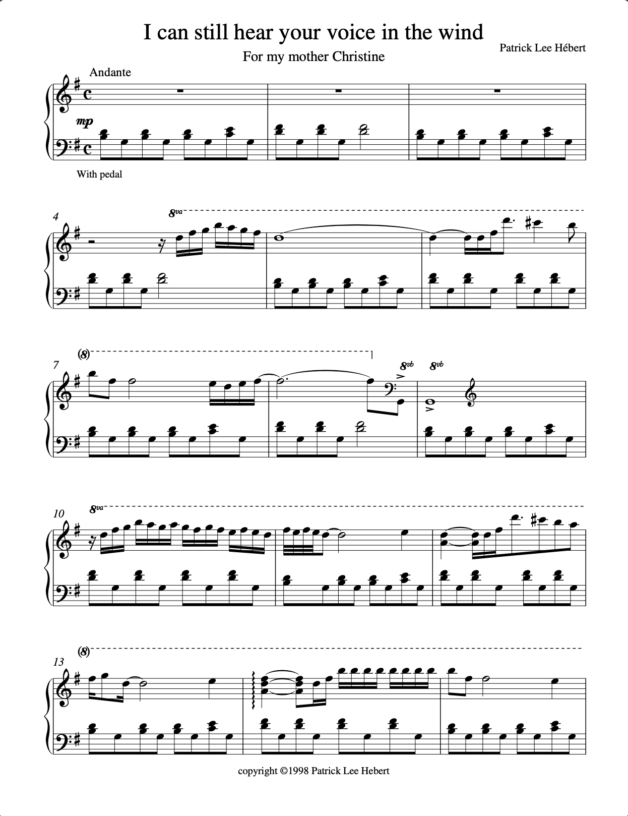 Preview of I Can Still Hear Your Voice