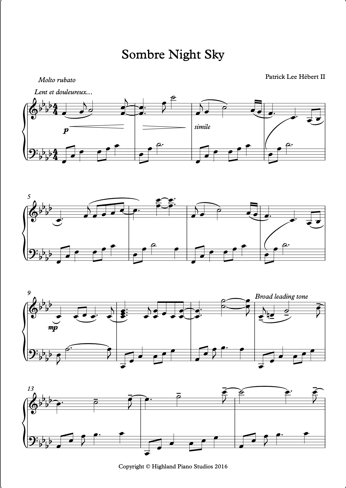Preview of Sombre Night Sky