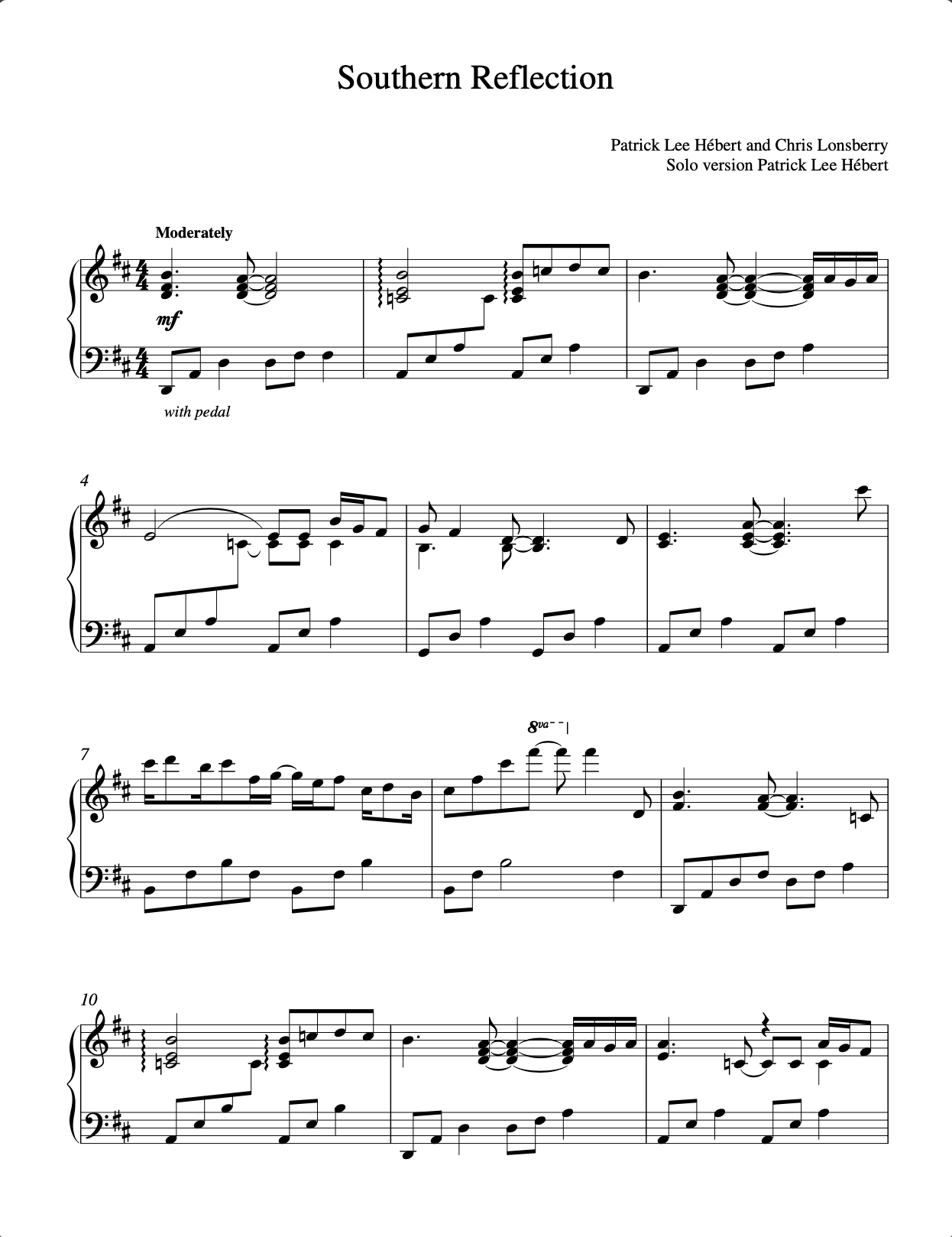 Preview of Southern Reflection