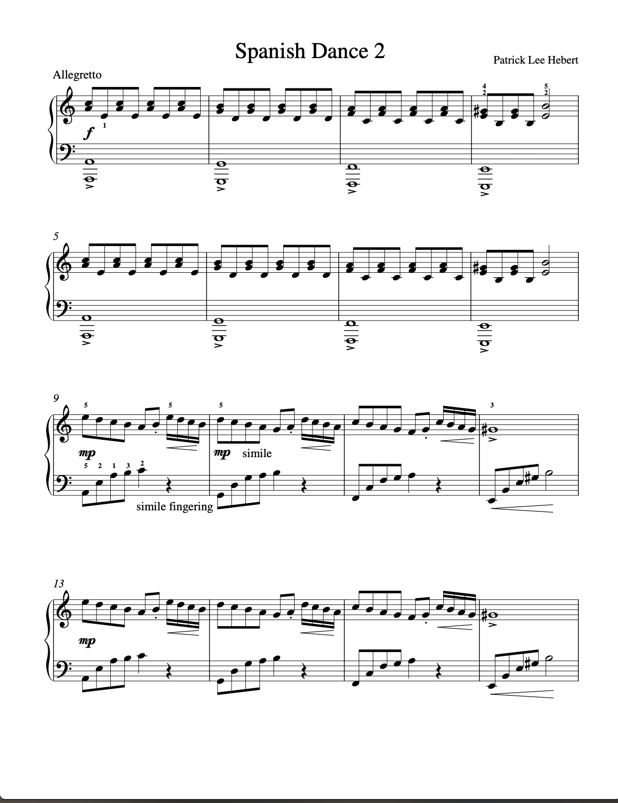Preview of Spanish Dance 2